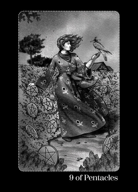 9 of pentacles card