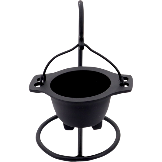 Cauldron - Cast Iron Hanging w/ Stand