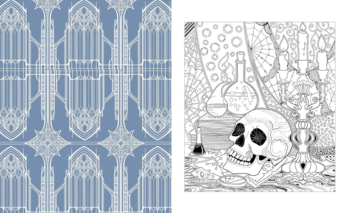 Gothic Coloring Book