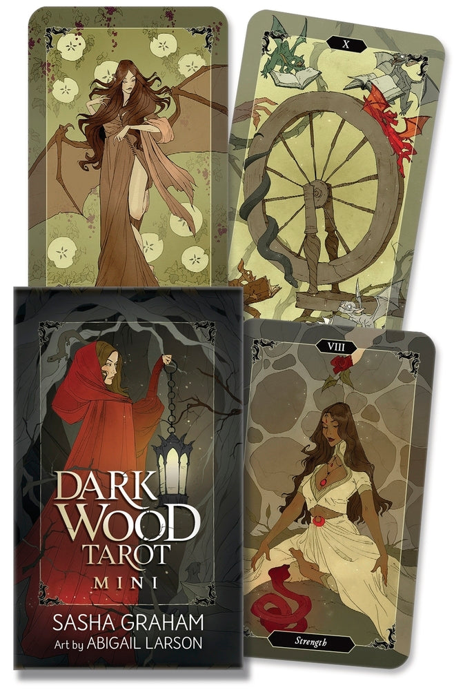 Dark Wood Tarot Mini deck