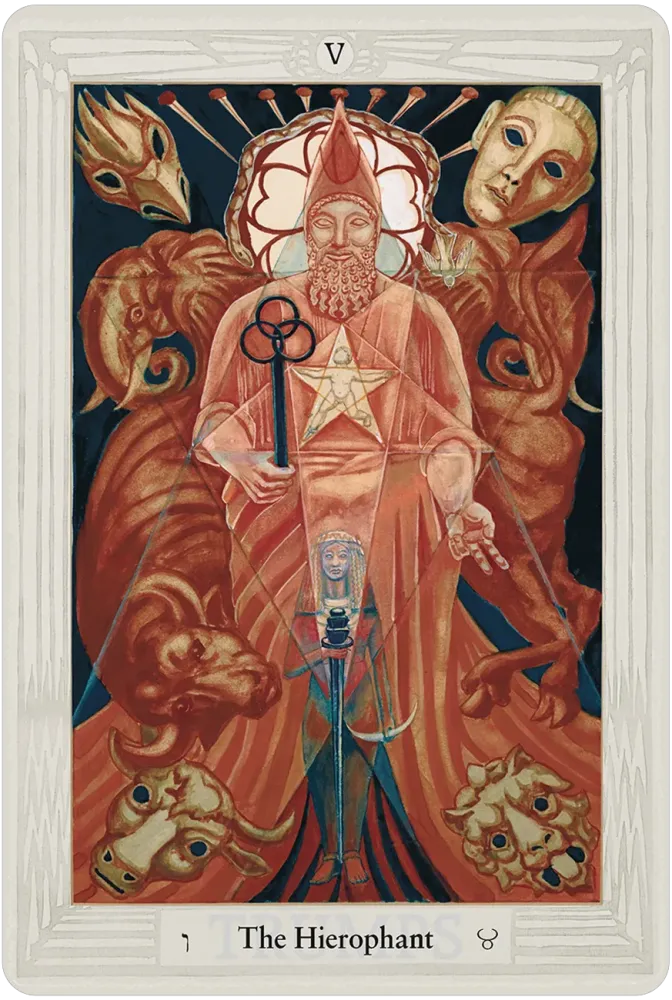Aleister Crowley Thoth Tarot Deck Small