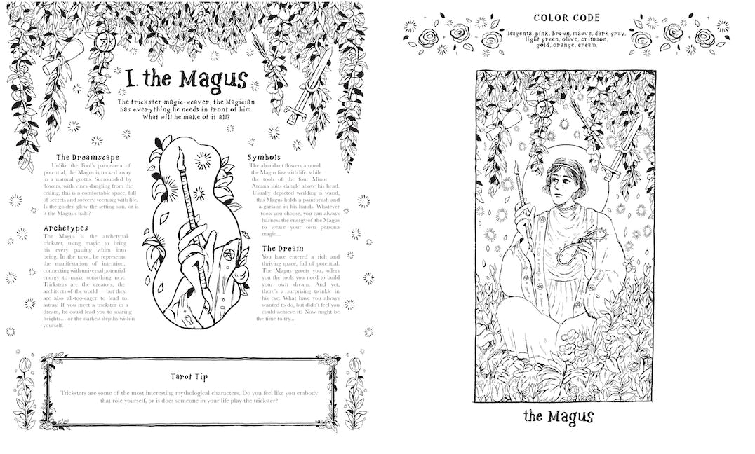 the magus coloring page