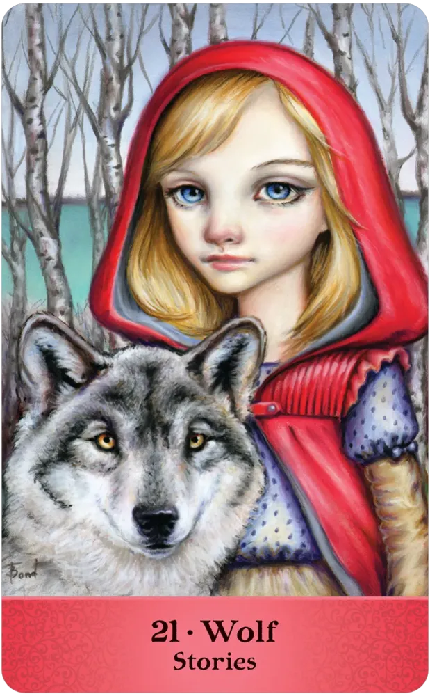wolf card