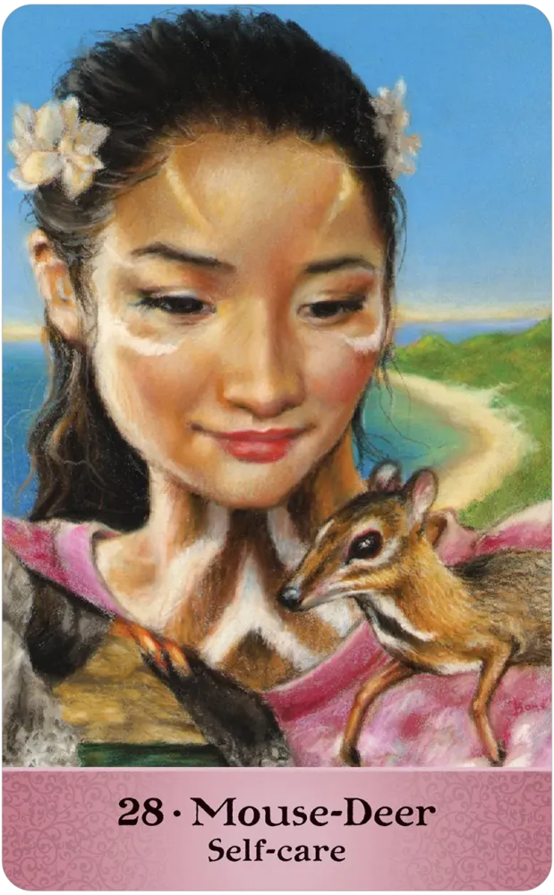 mouse-deer card