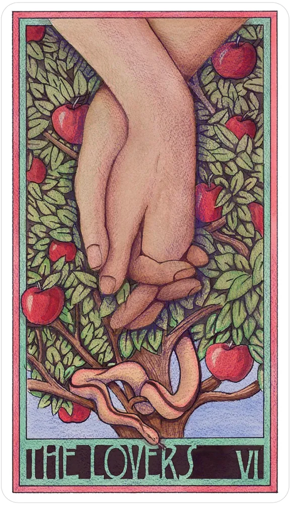 the lovers card