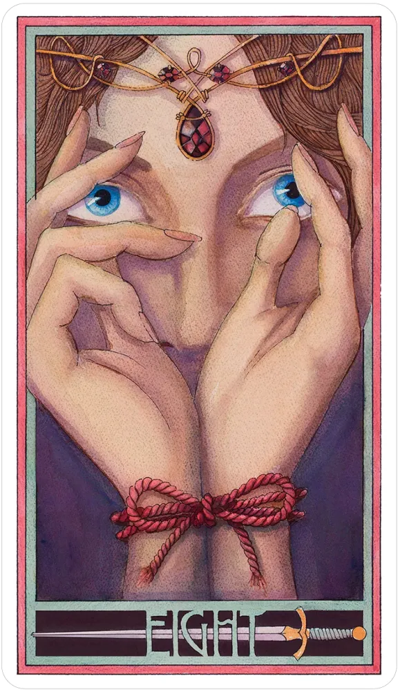 eight of swords card