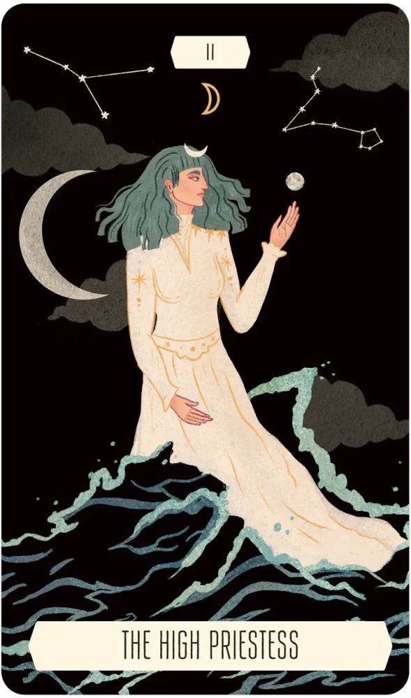 high priestess card