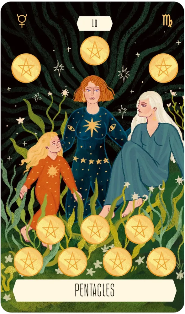 10 of pentacles card