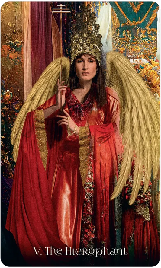 the hierophant card