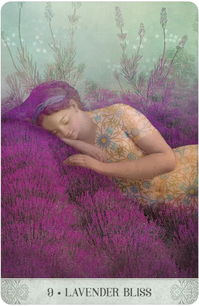lavender bliss card