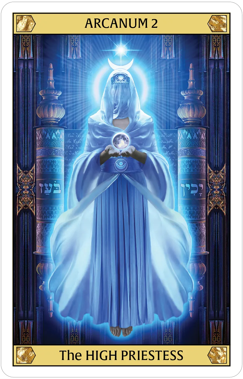 high priestess card