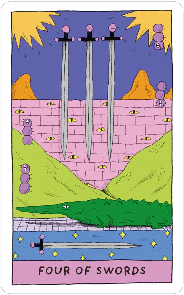 Whimsical Witch Tarot in a Tin