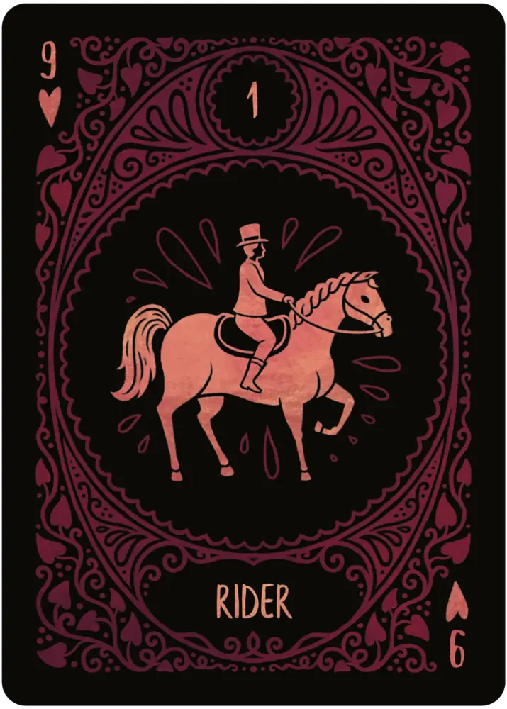 rider card