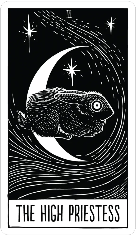 high priestess card