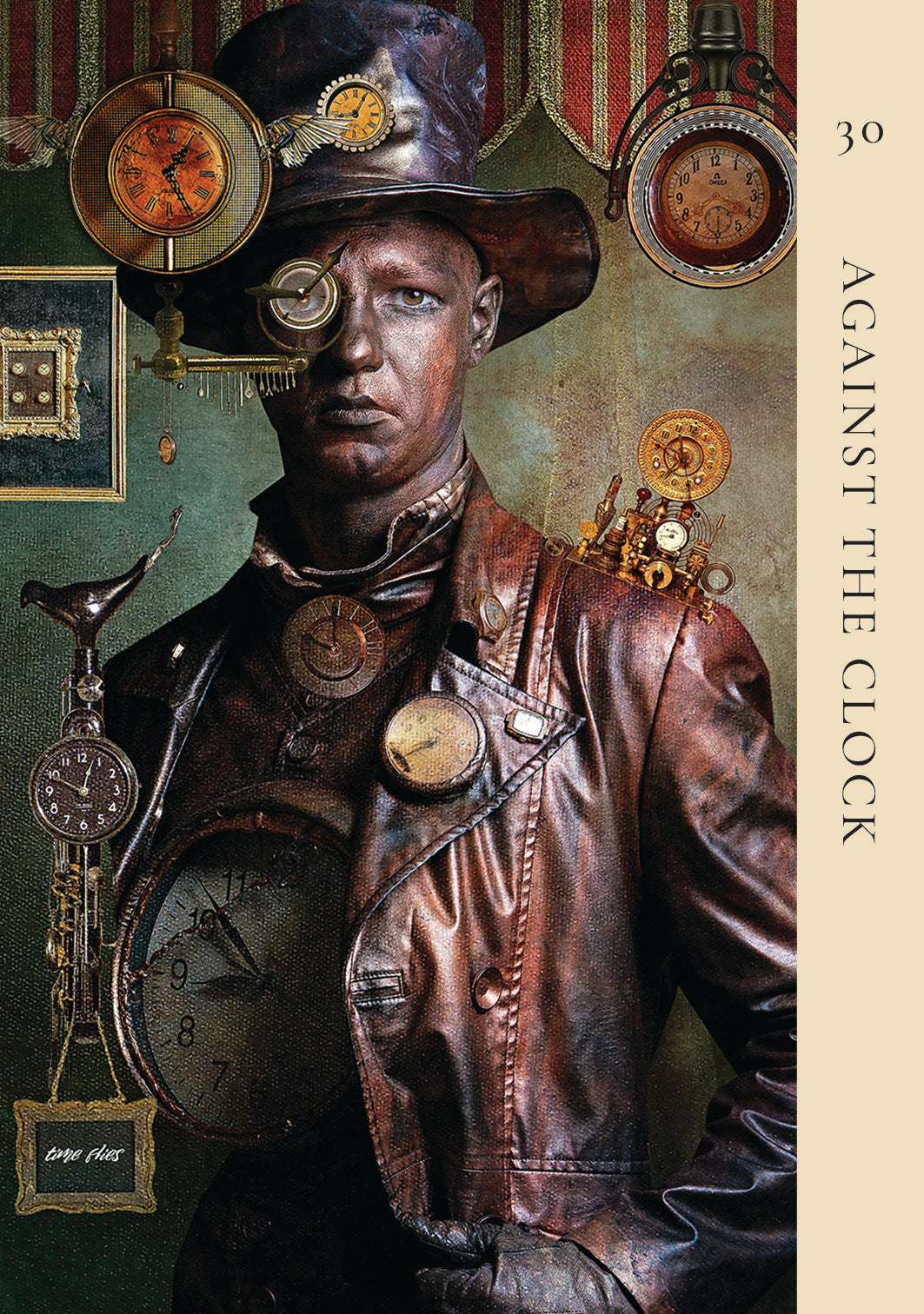 30; against the clock card