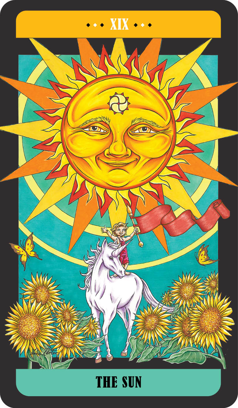 the sun card