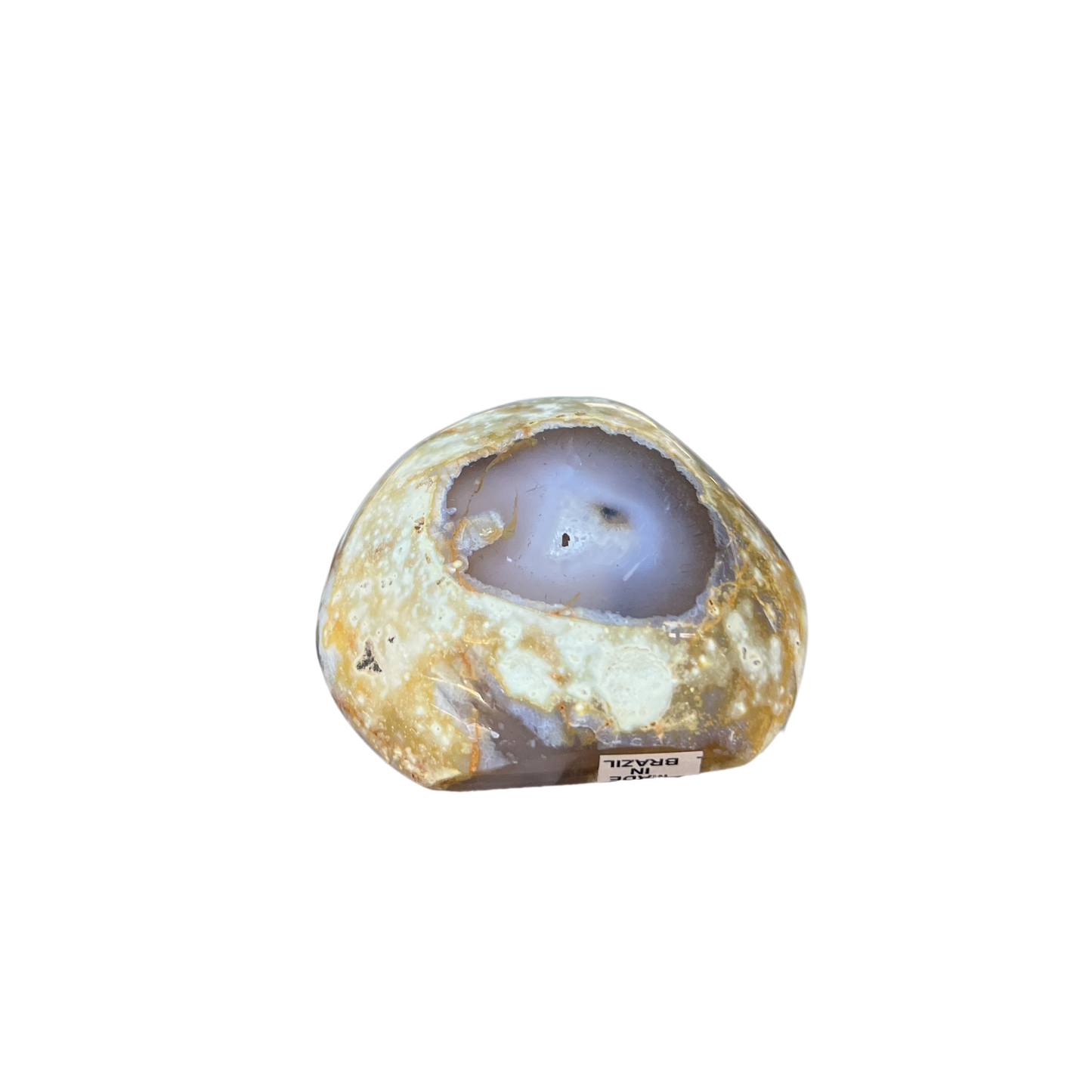 Agate Druzy Flame 2.25"