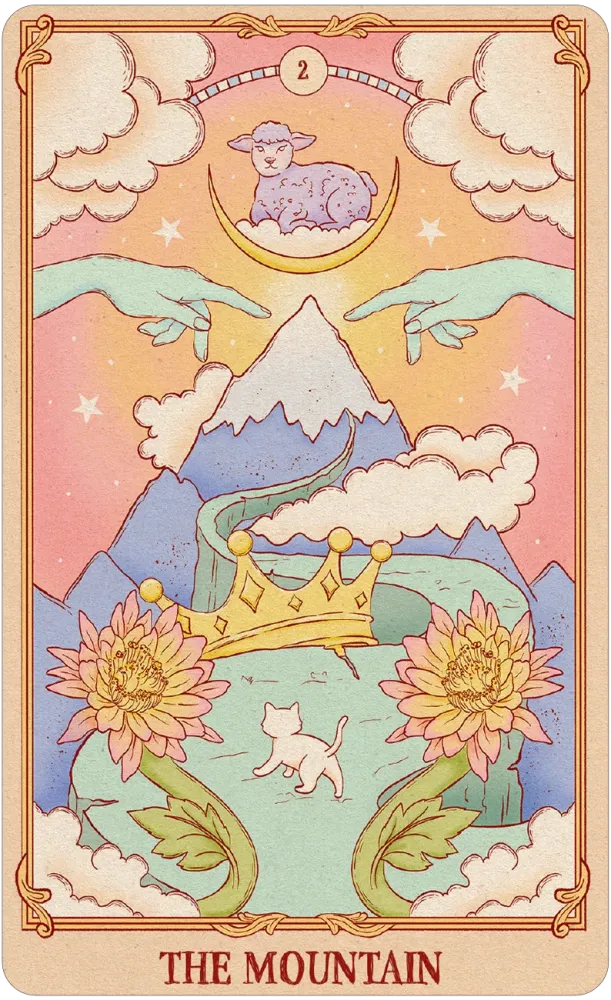 the mountain card