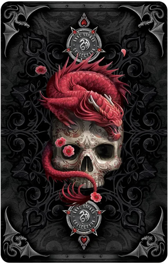 gothic oracle deck card back