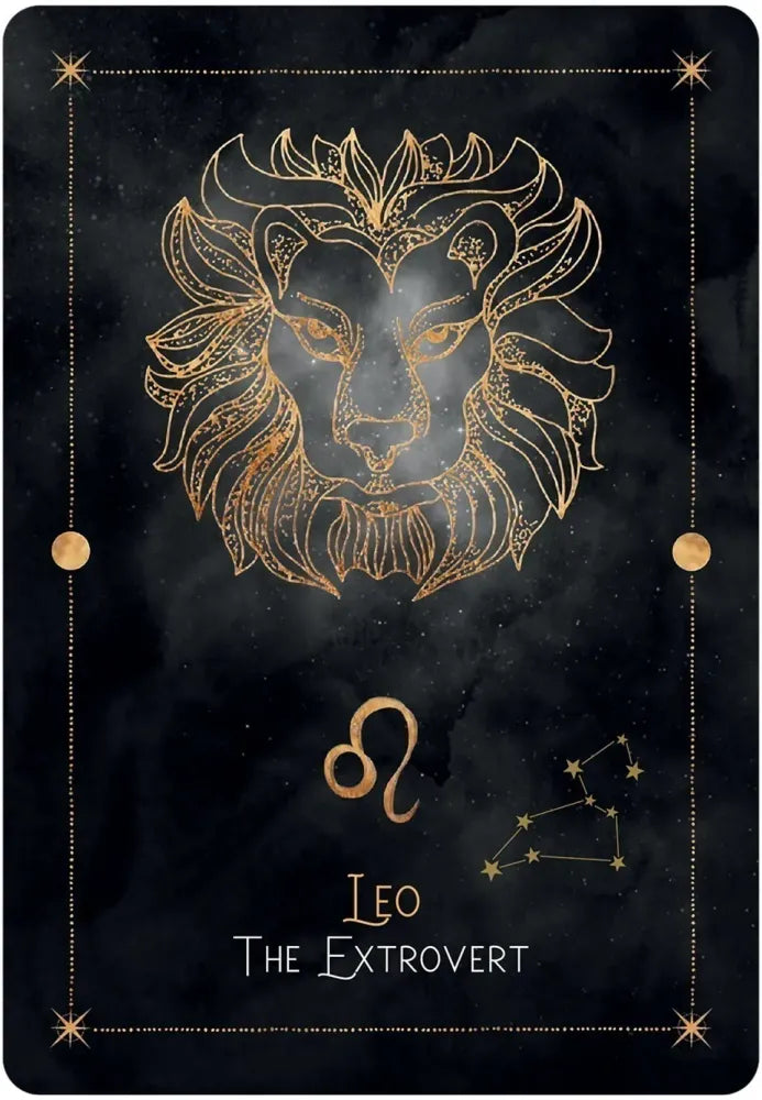 leo; the extrovert card