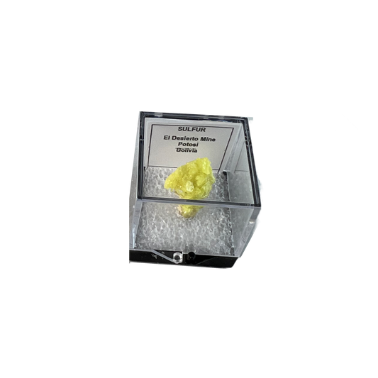 Sulfur from Bolivia
