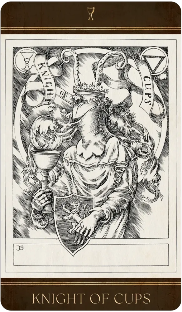 knight of cups card