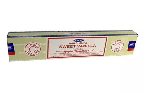 satya sweet vanilla incense stick 15 gram