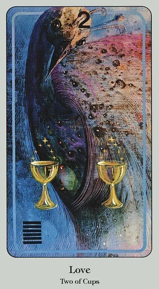 2 of cups card