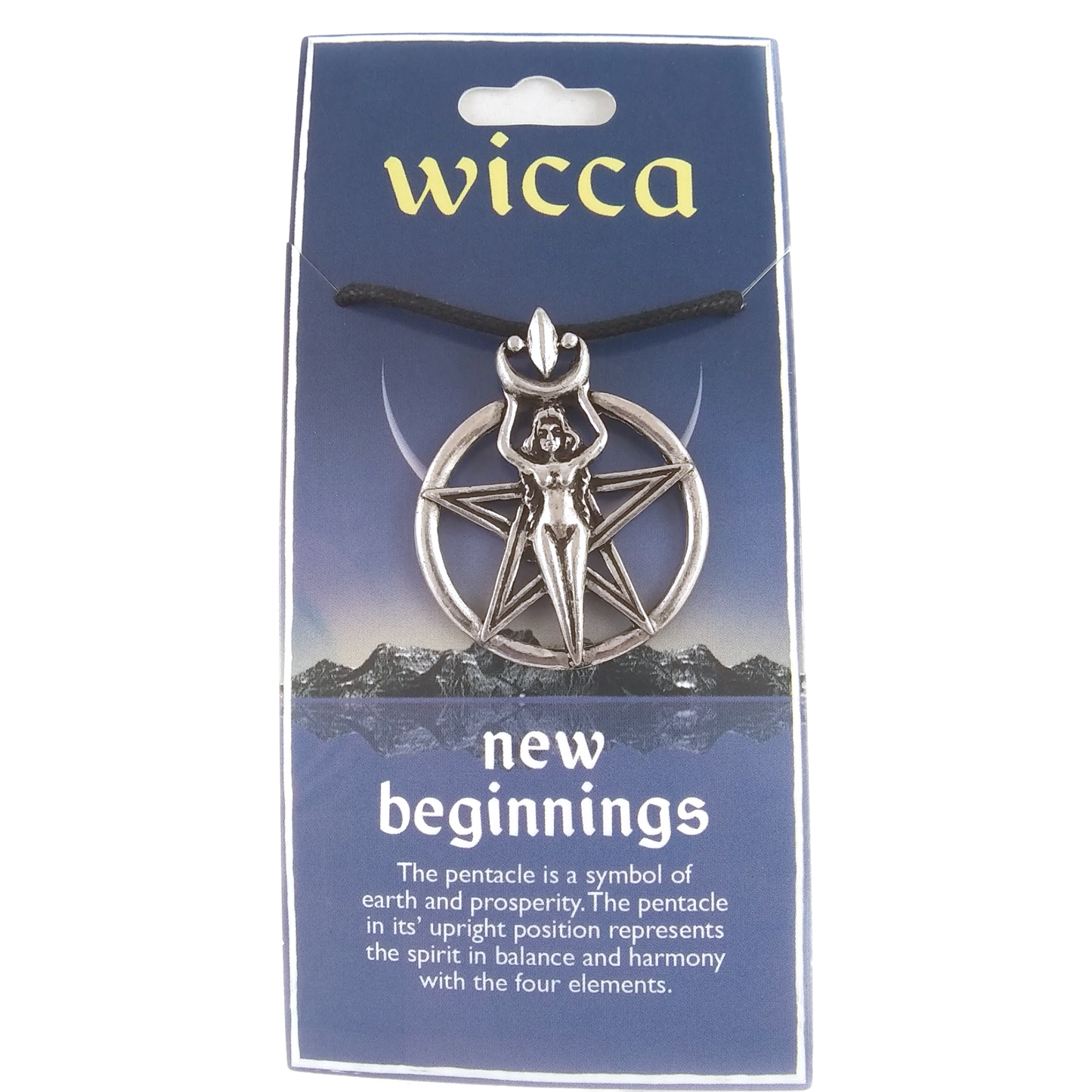 Wicca new beginnings necklace