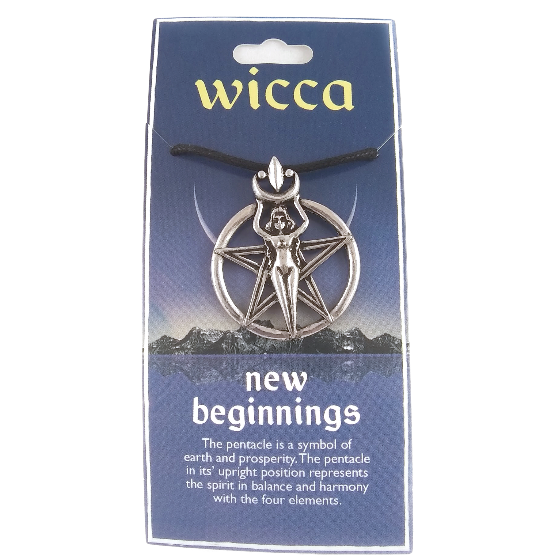 Wicca new beginnings necklace