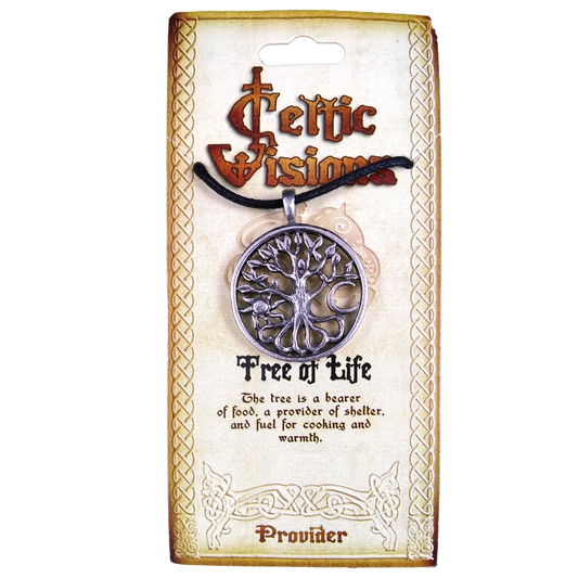 tree of life pewter necklace