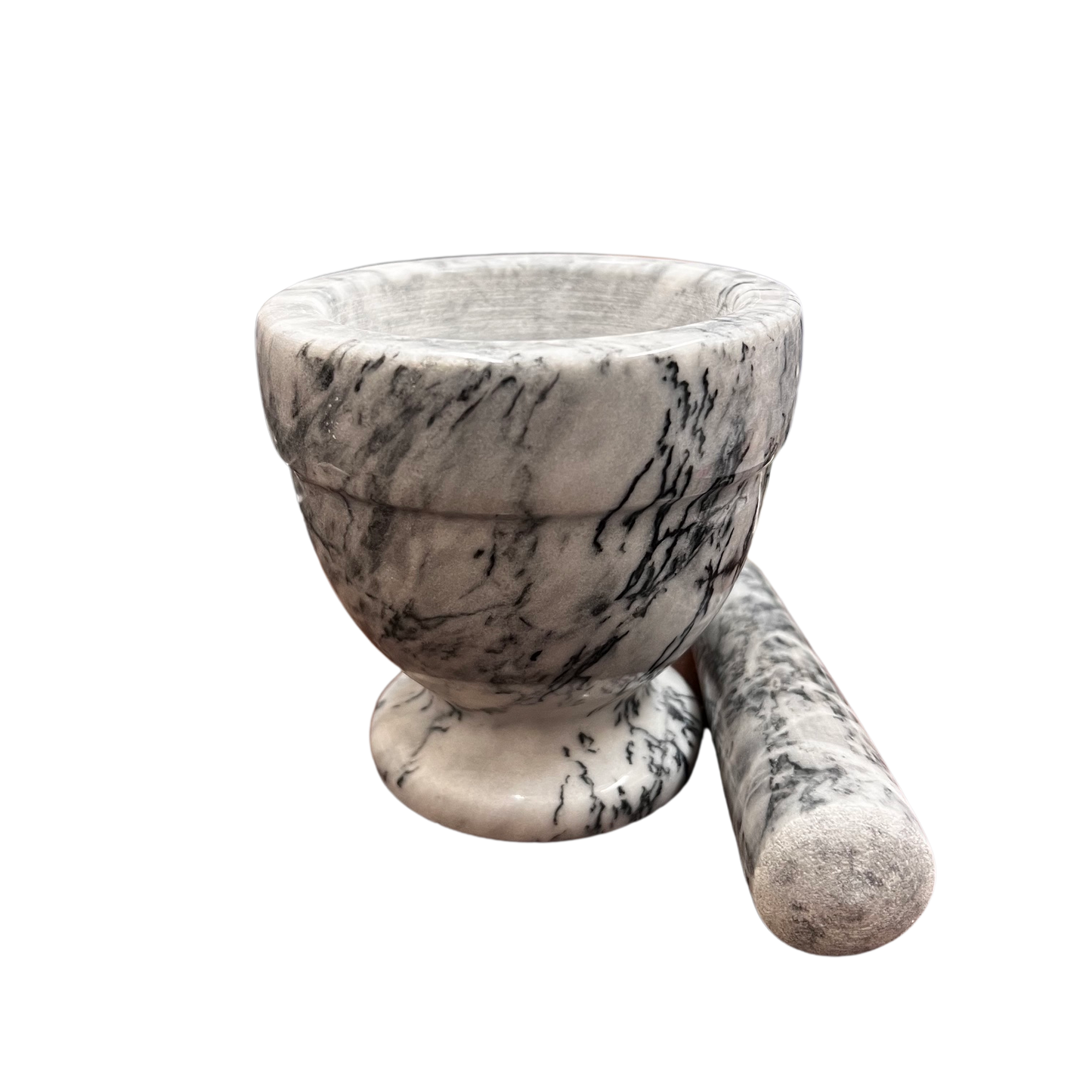 Mortar & Pestle - White Marble