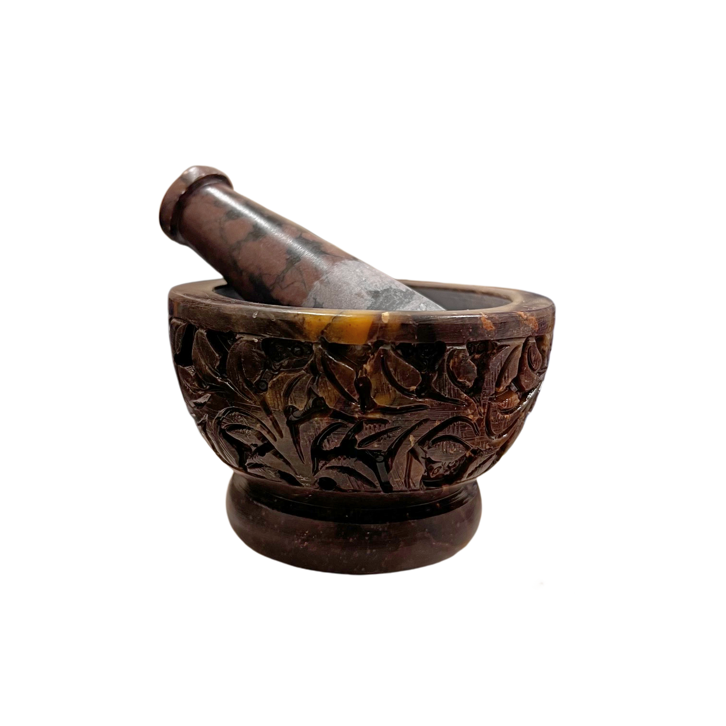 Mortar & Pestle - Leaves & Vines
