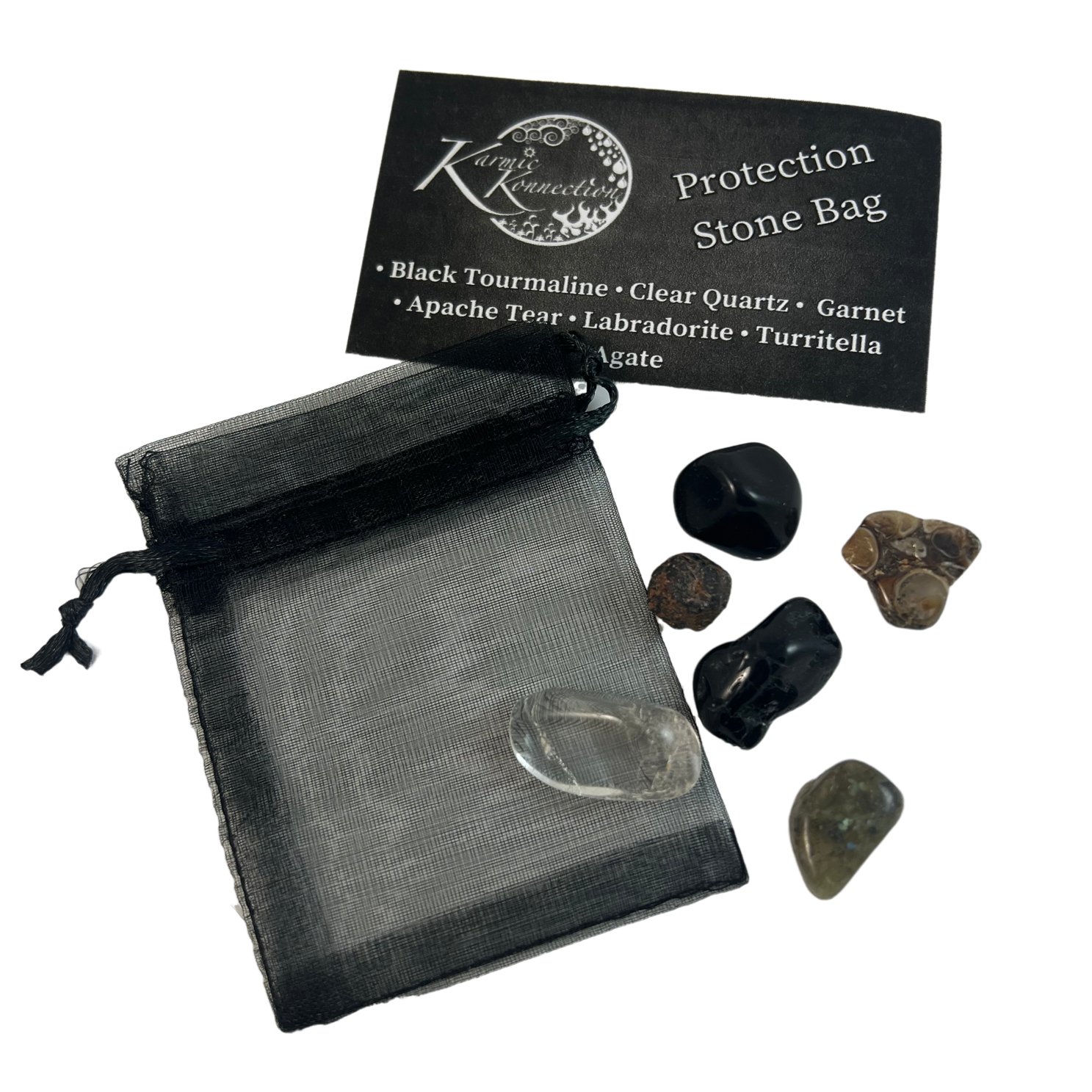 protection bag and crystal