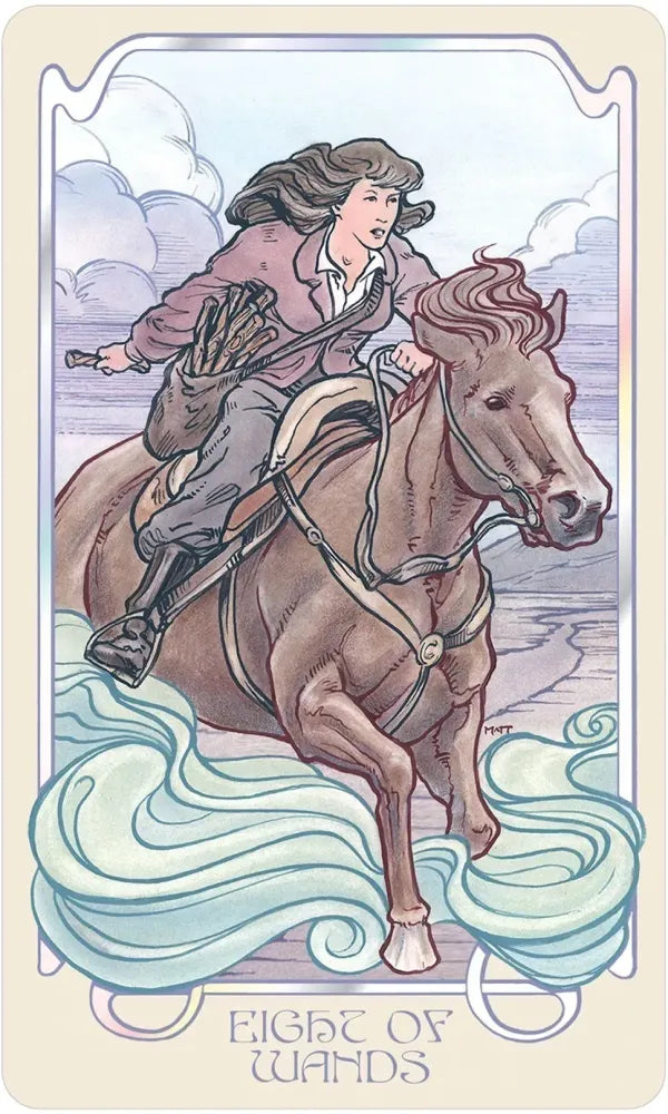 eight of wands card