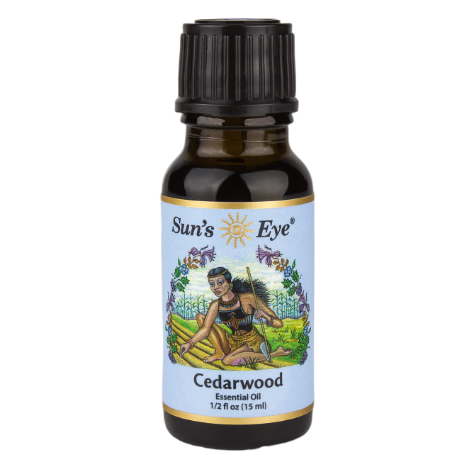 Suns Eye cedarwood .5 oz essential oil
