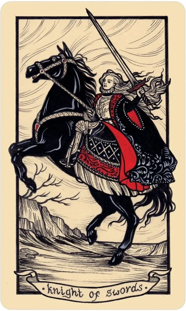 knight of swords card