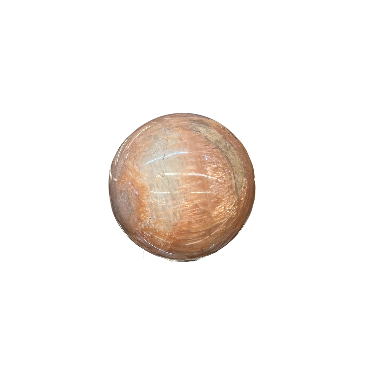 Peach Moonstone Sphere 60-65mm