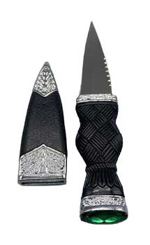 Athame - Green Scottish Dirk