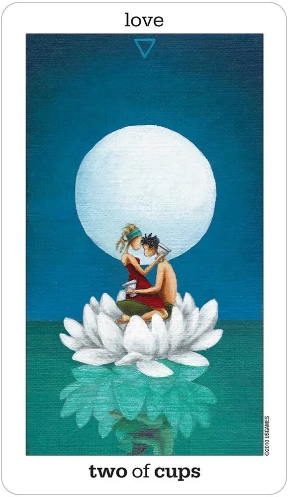 2 of cups card