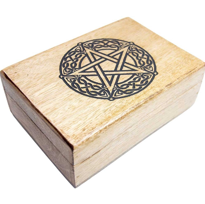 Box - Mango Wood Pentacle (5 x 7")