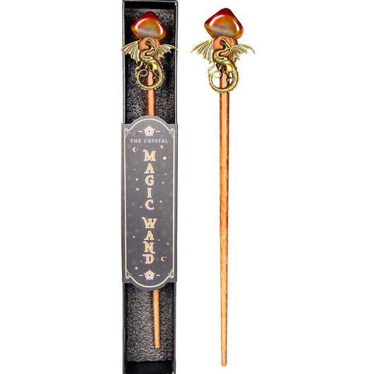 Red Agate w/ Dragon wand