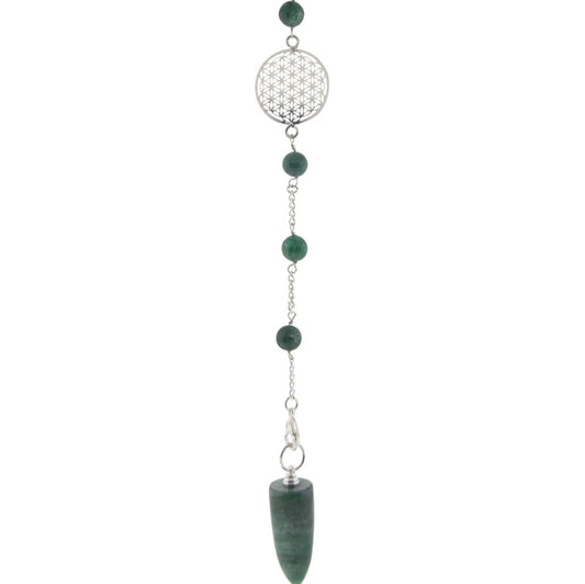 green aventurine pendulum