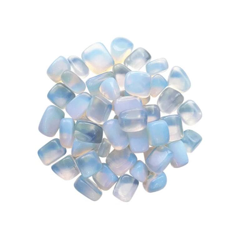 tumbled opalite stone