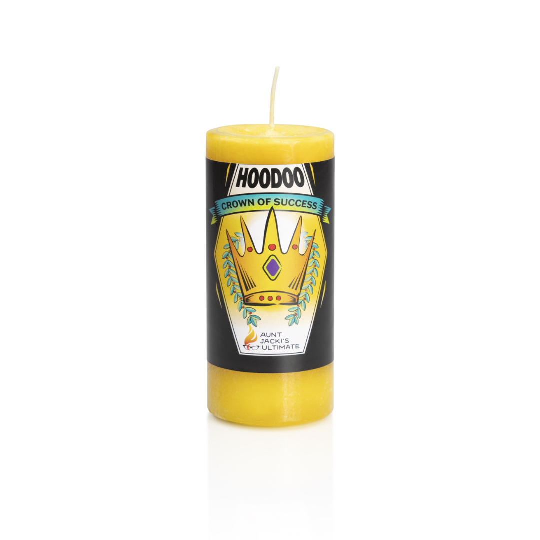 Aunt Jacki's Hoodoo Crown of Success Candle