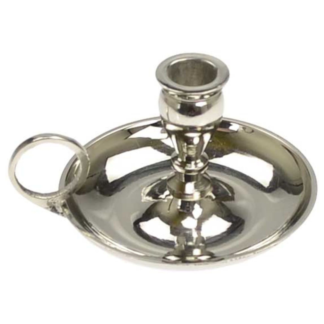 Nickel Mini Candle Holder