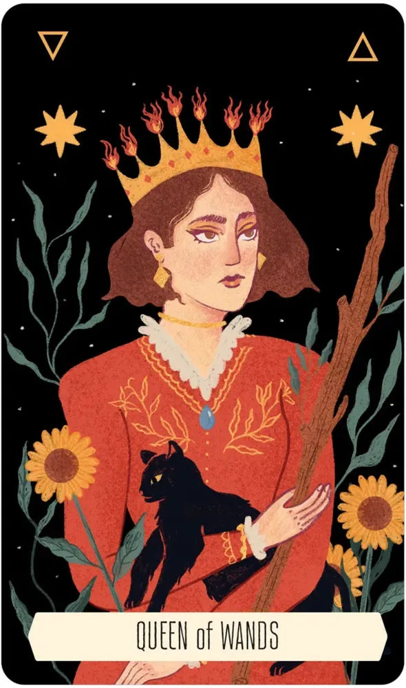 queen of wands card