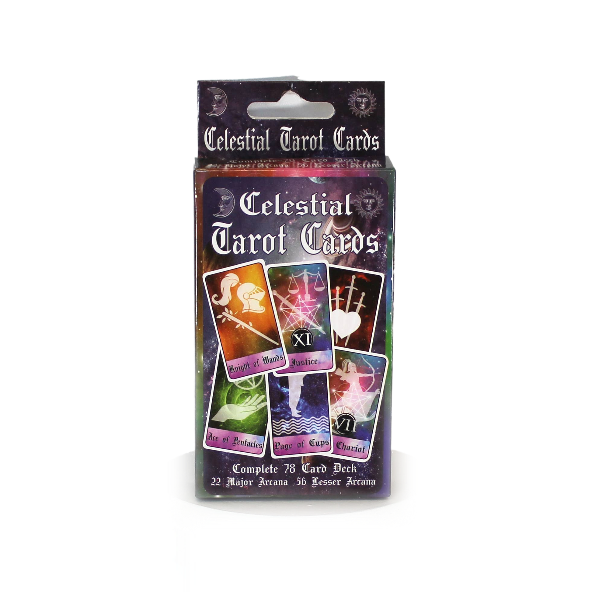 Celestial Tarot Cards box