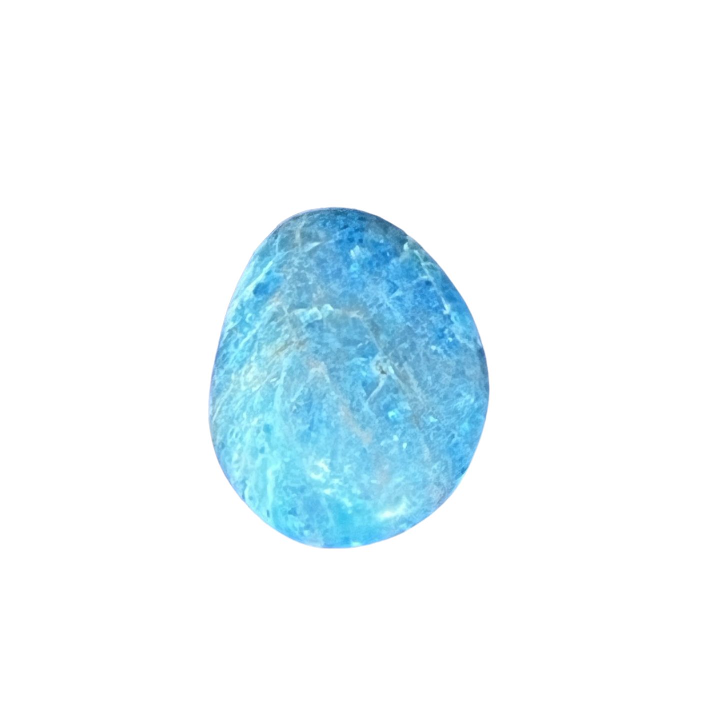 Blue Apatite Palm Stone