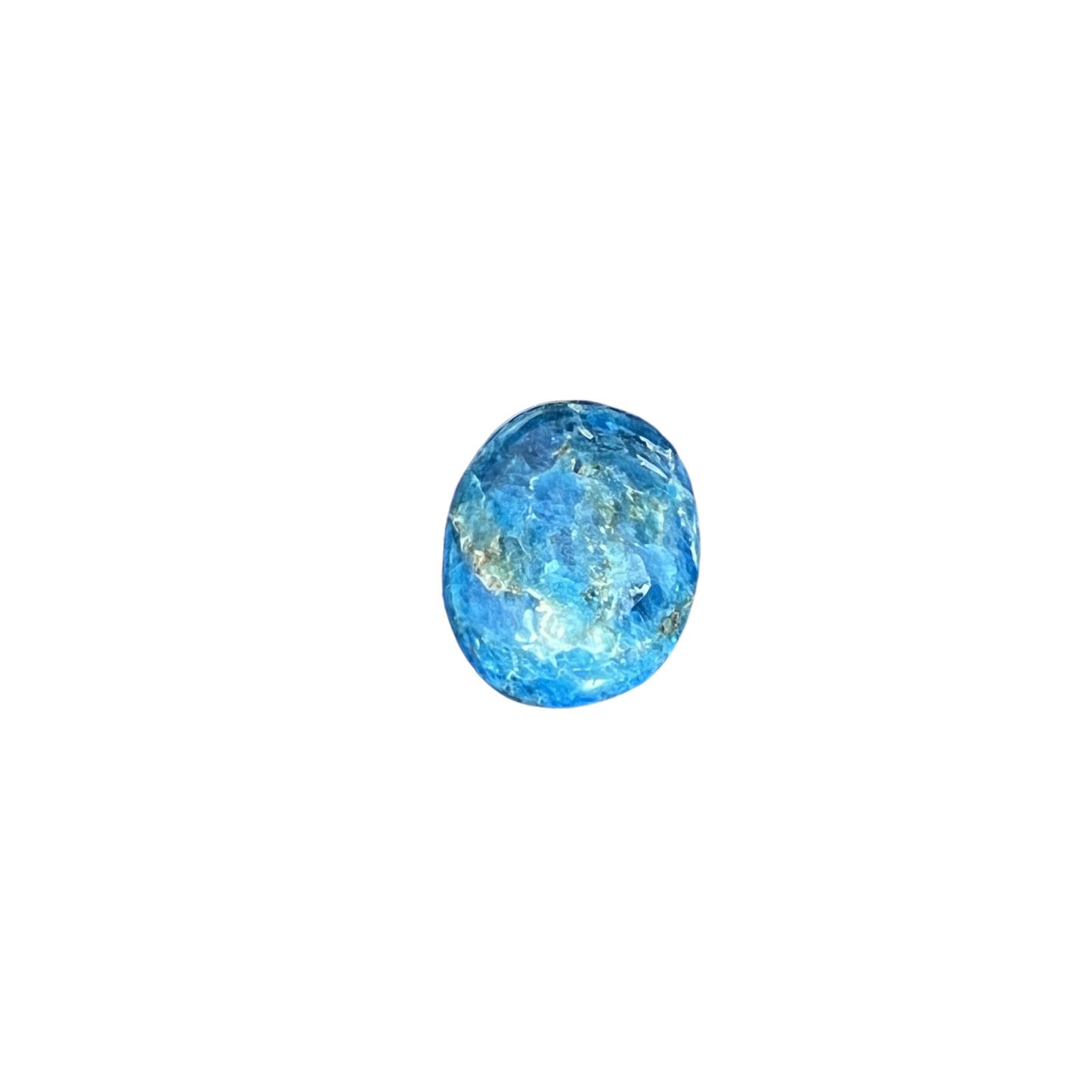 Blue Apatite Palm Stone